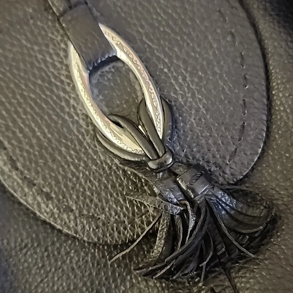 Brighton Leather Backback purse Black